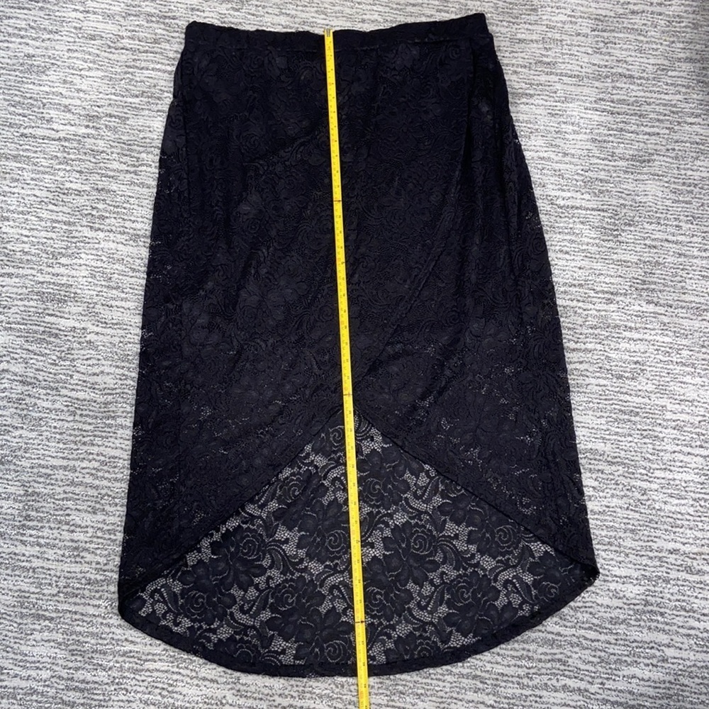 Torrid Black High Low Lace Skirt - Picture 13 of 16